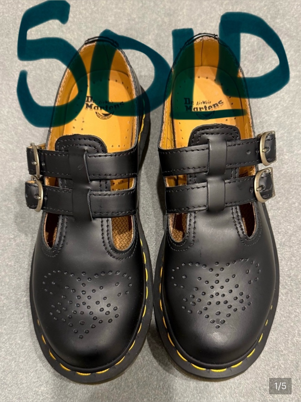 **SOLD** Dr. Martens Black Mary Jane’s